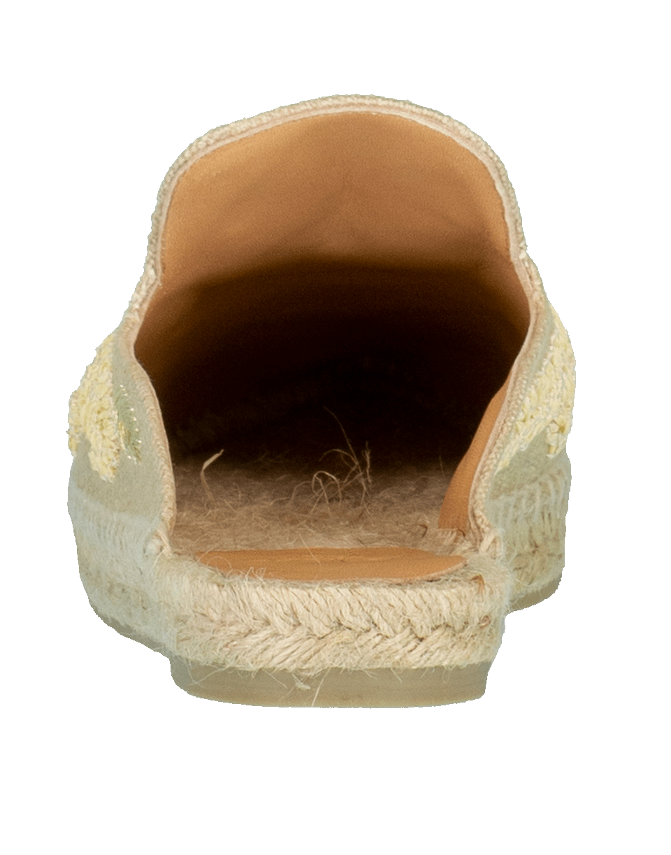 CASTANER-Rosa Pointed Embroidered Slide-