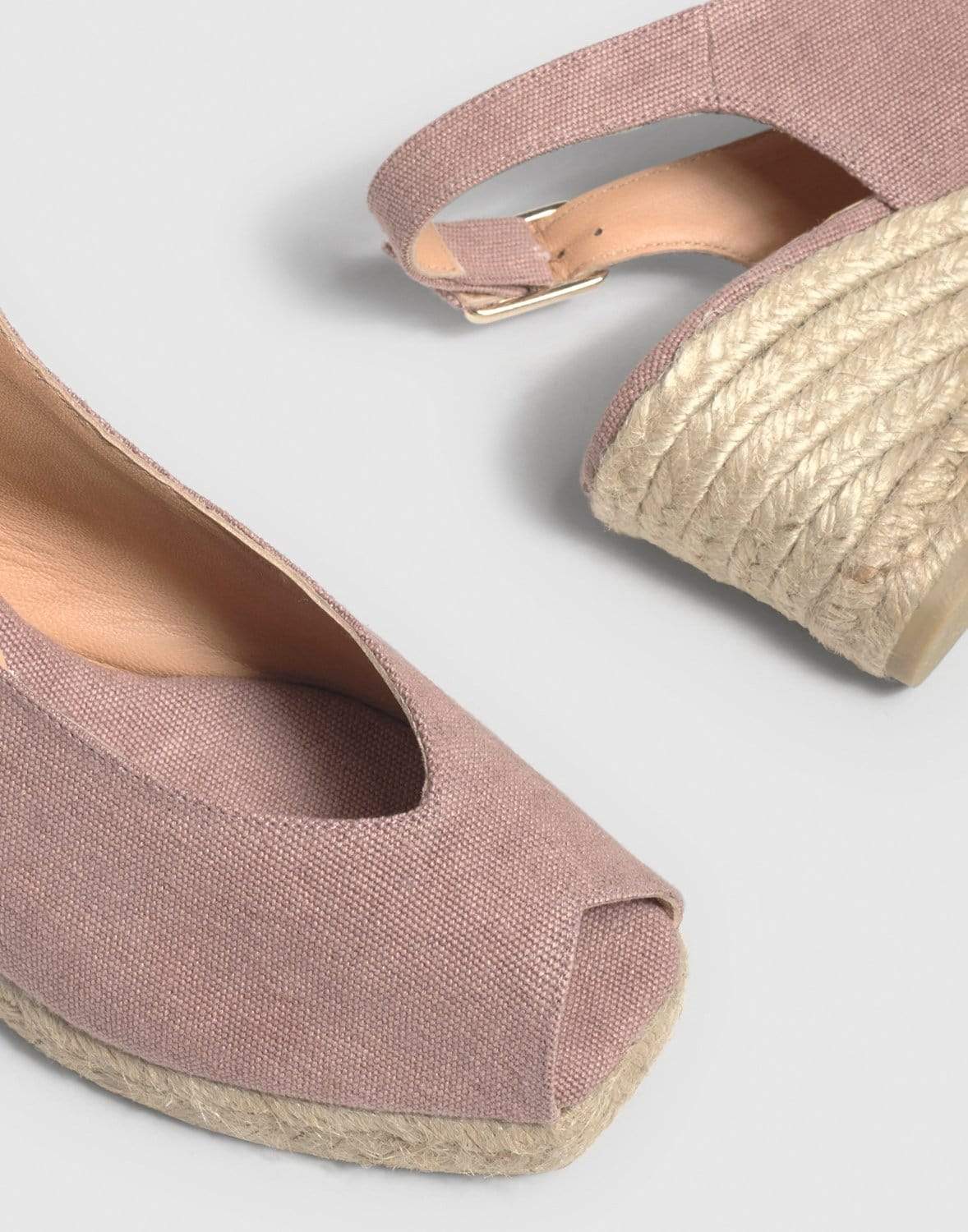 CASTANER-Dosalia Peep Toe Wedge Espadrille-