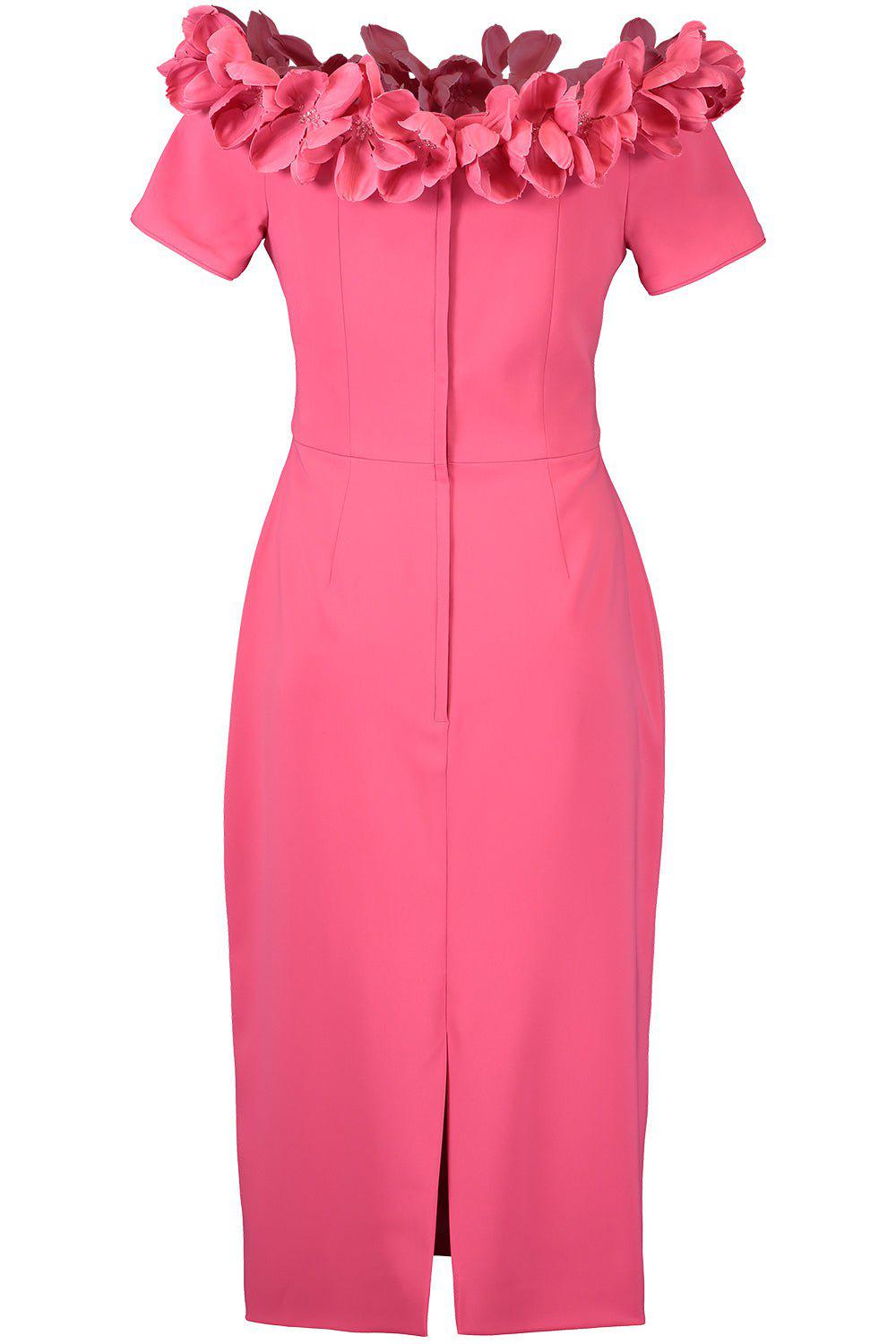 CATHERINE REGEHR-Off The Shoulder Tulip Dress-