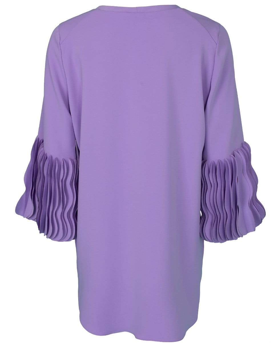 CATHERINE REGEHR-Lilac Wave Cuff Pullover Top-