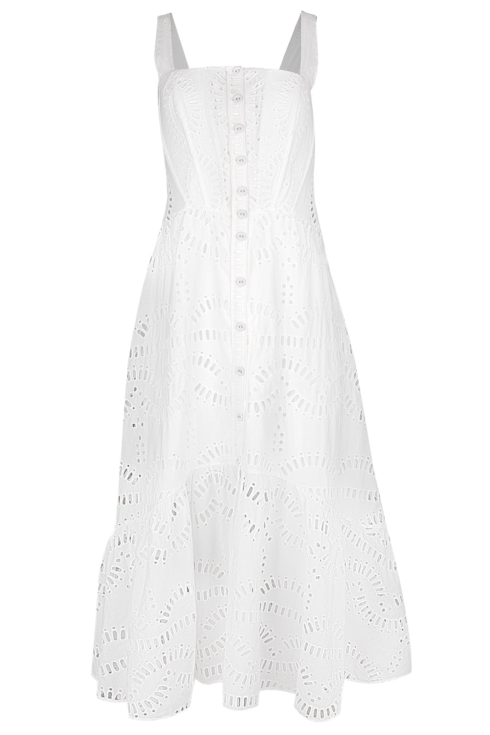Charo Ruiz Ibiza Nissy long Dress M White Charo Ruiz Ibiza Nissy long Dress M White