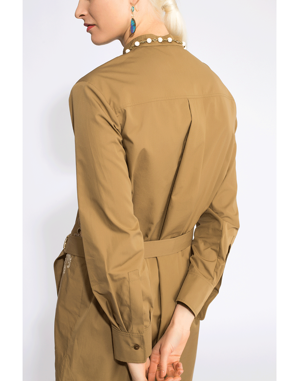 CHLOÉ-Belted Shirt Dress-