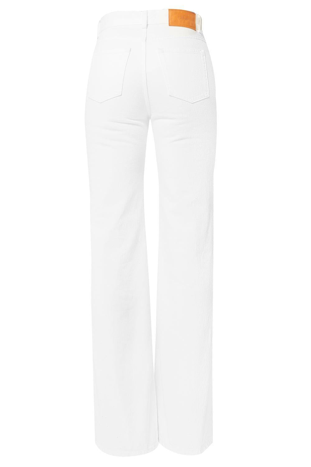 Flare Jeans-WHITE-36-CLOTHINGPANTDENIM-CHLOÉ