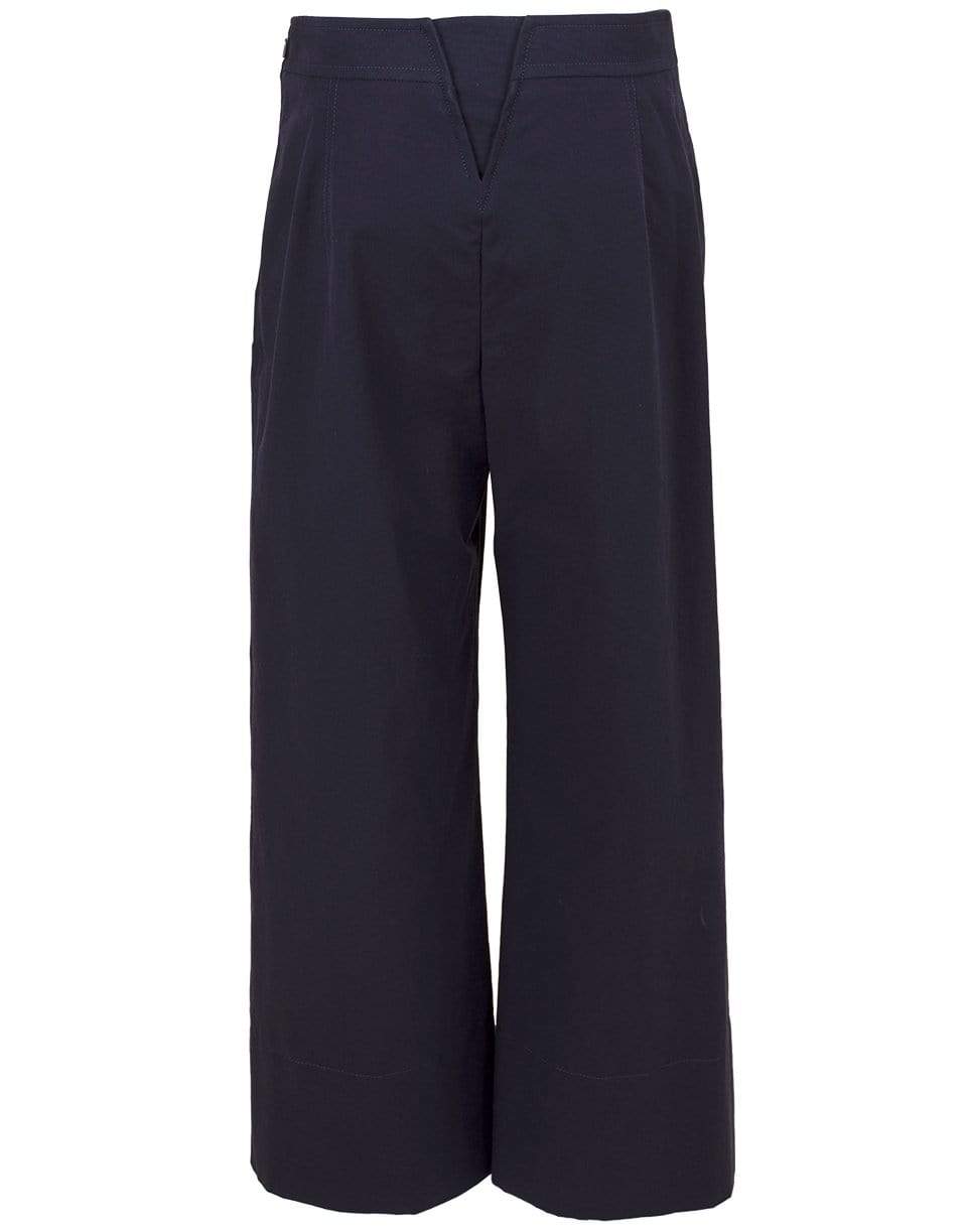 CHLOÉ-Cropped Wide Leg Pant-