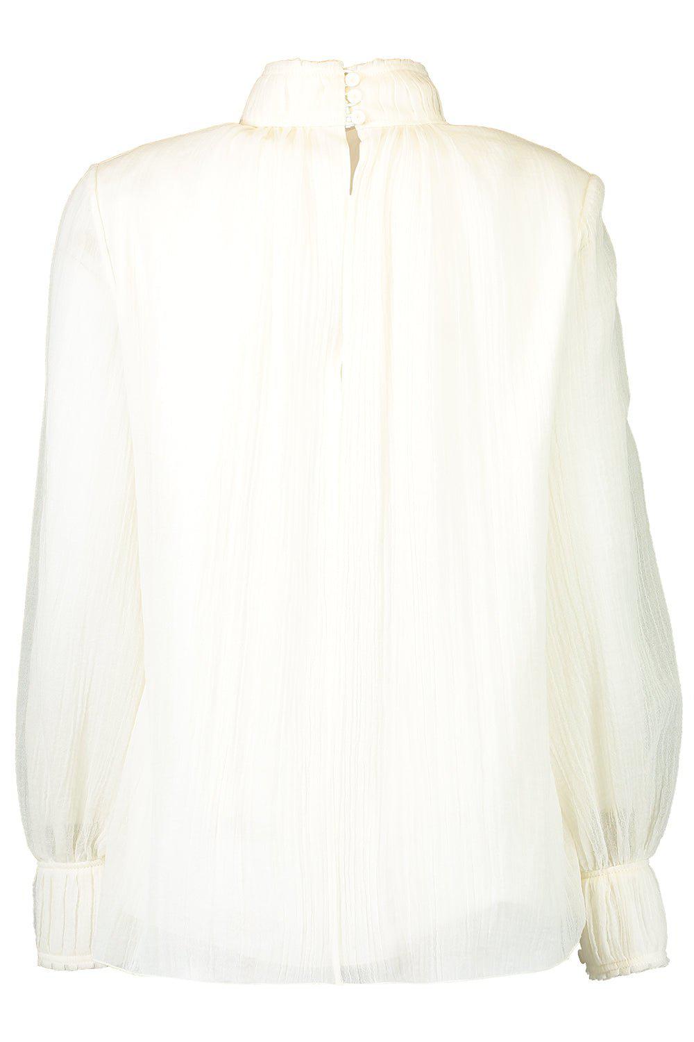 CHLOÉ-High Neck Blouse-