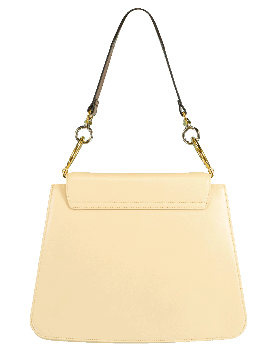 CHLOÉ-"C" Messenger Bag-BEIGE