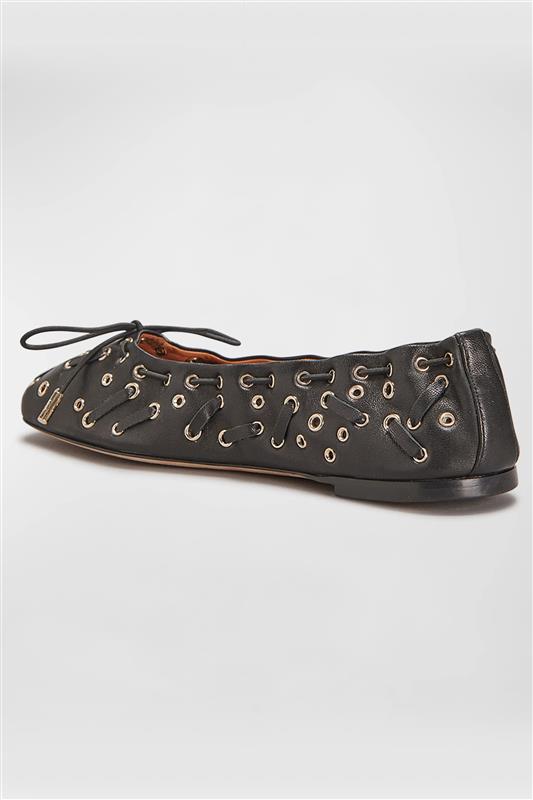 CHLOÉ-Oracia Grommet Ballerina Flat-