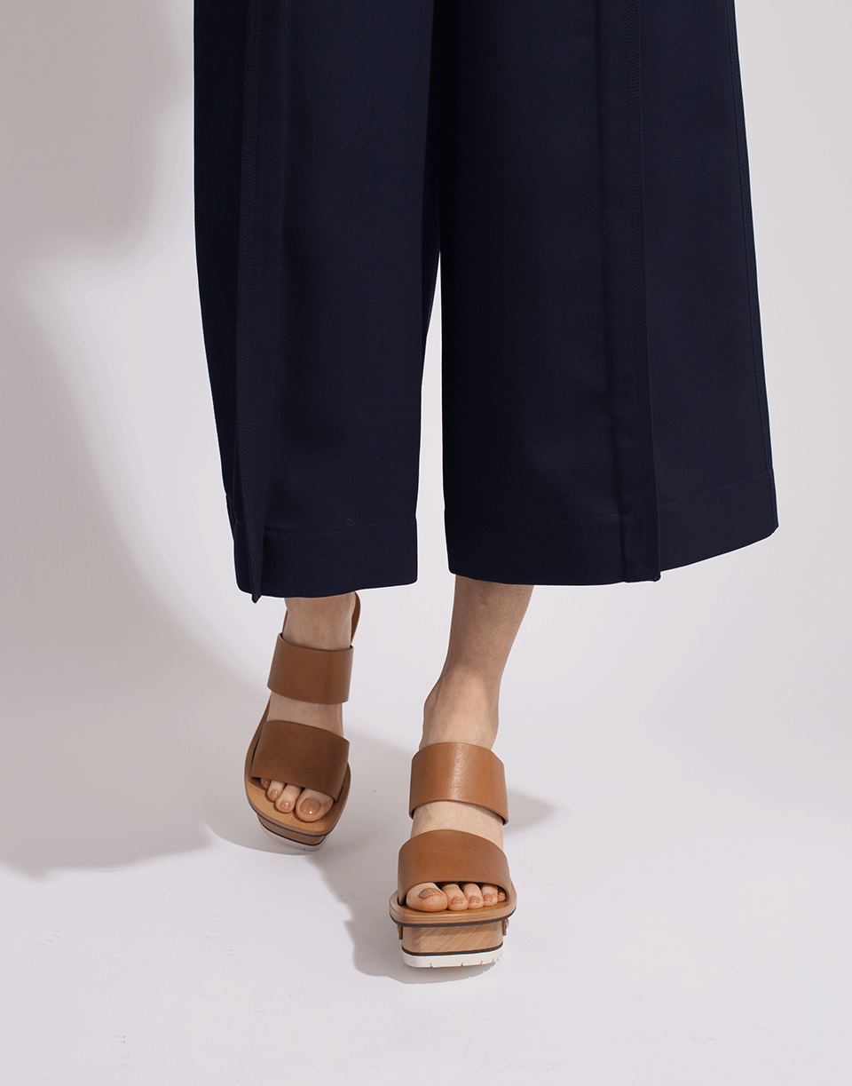 CHLOÉ-Double Strap Wedge-