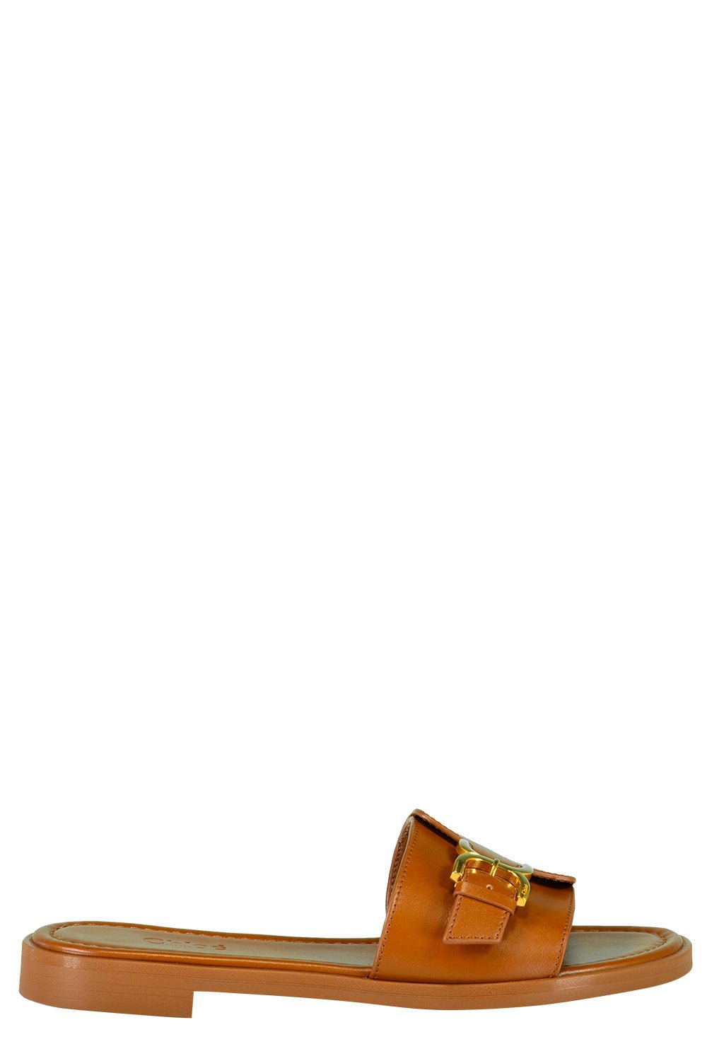 Marcie Slide - Caramello | CHLOÉ – Marissa Collections