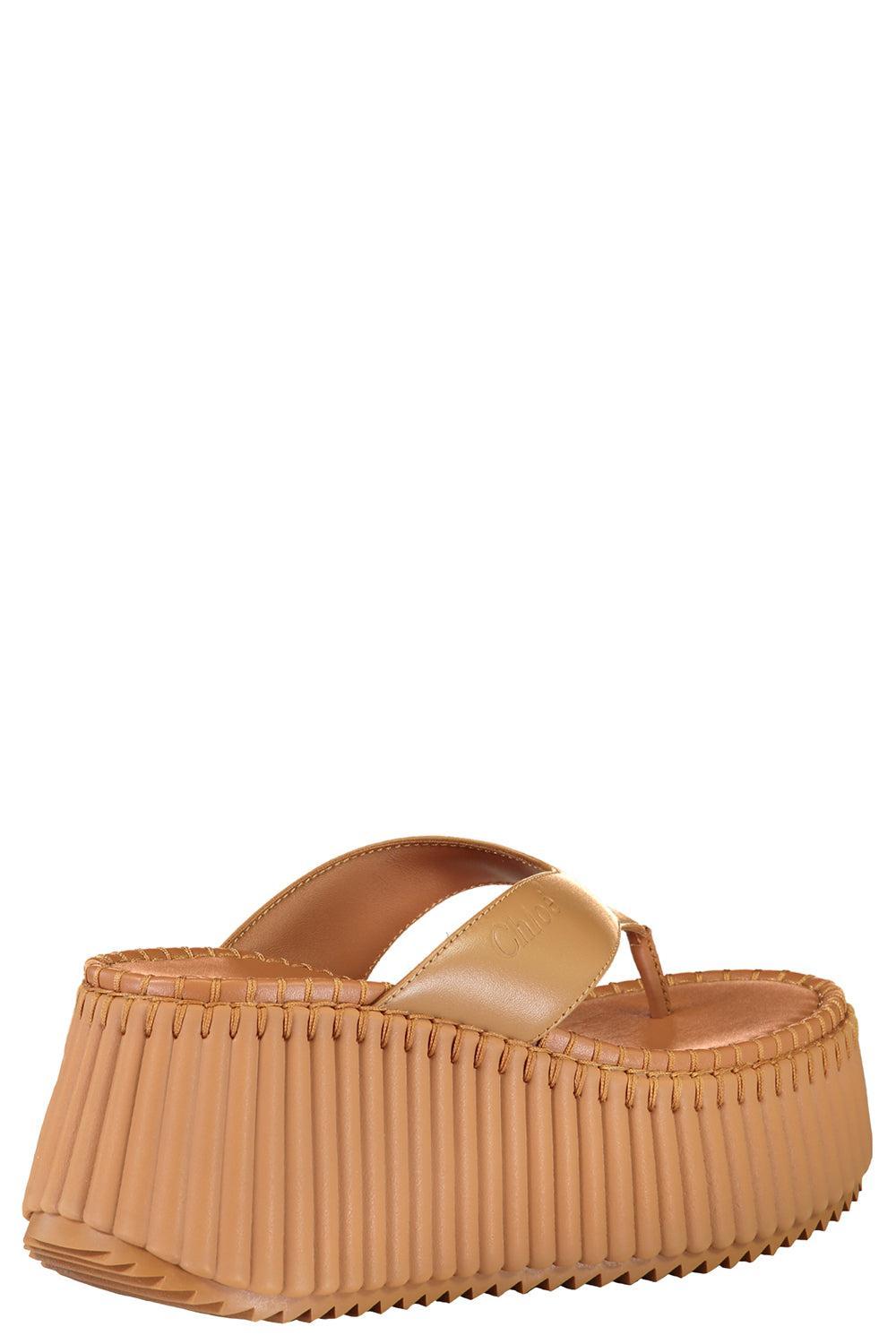 Nama Thong Sandal-OCHRE-36-SHOESANDAL-CHLOÉ