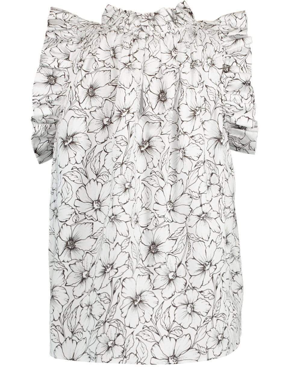 CHRISTY LYNN-Aurelie Blouse - Etched Floral-