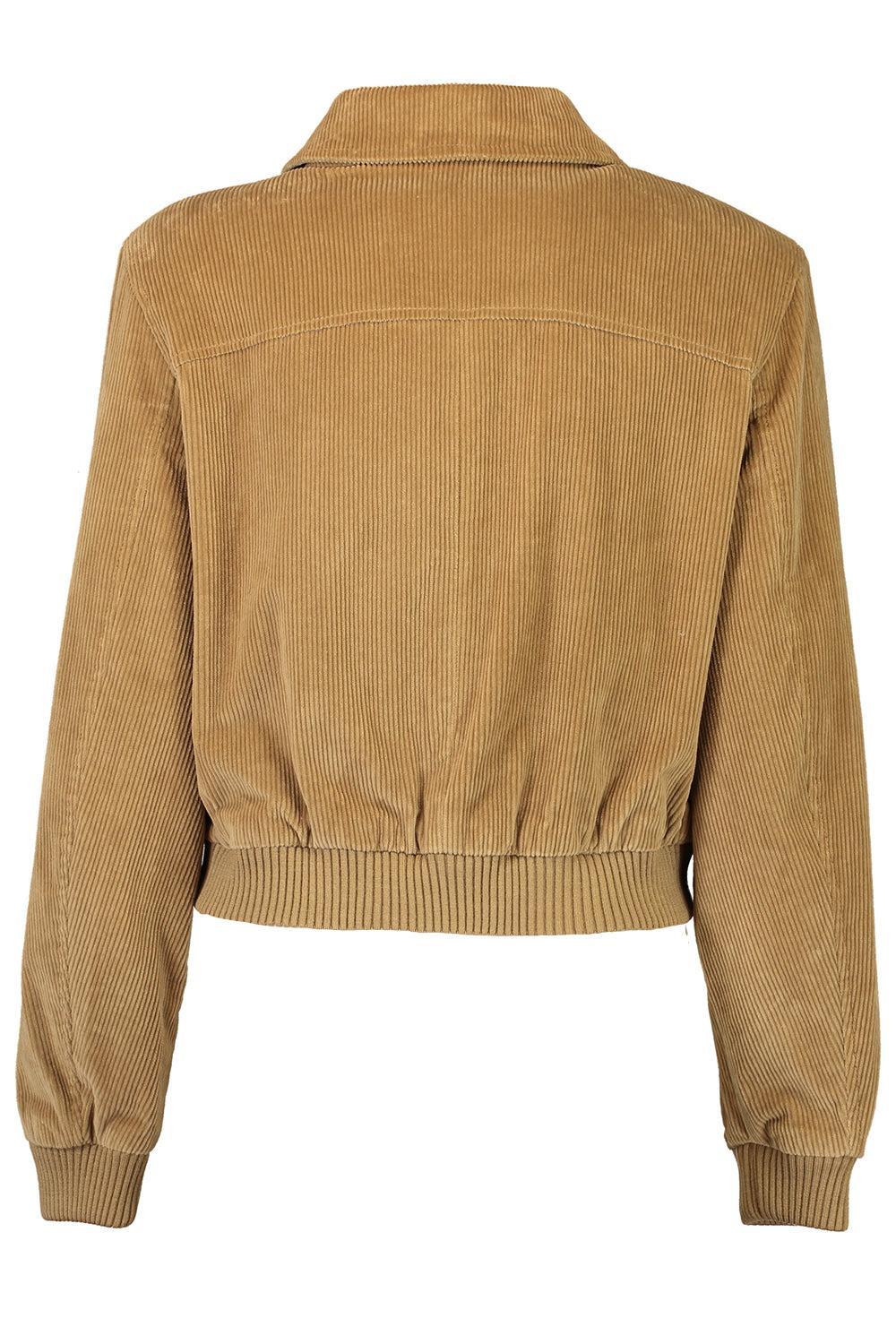 Lola Eve Bomber Jacket-AMBER-XS-CLOTHINGJACKETCASUAL-CITIZENS of HUMANITY