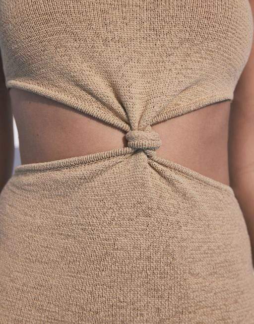 CULT GAIA-Sand Cameron Knit Dress-