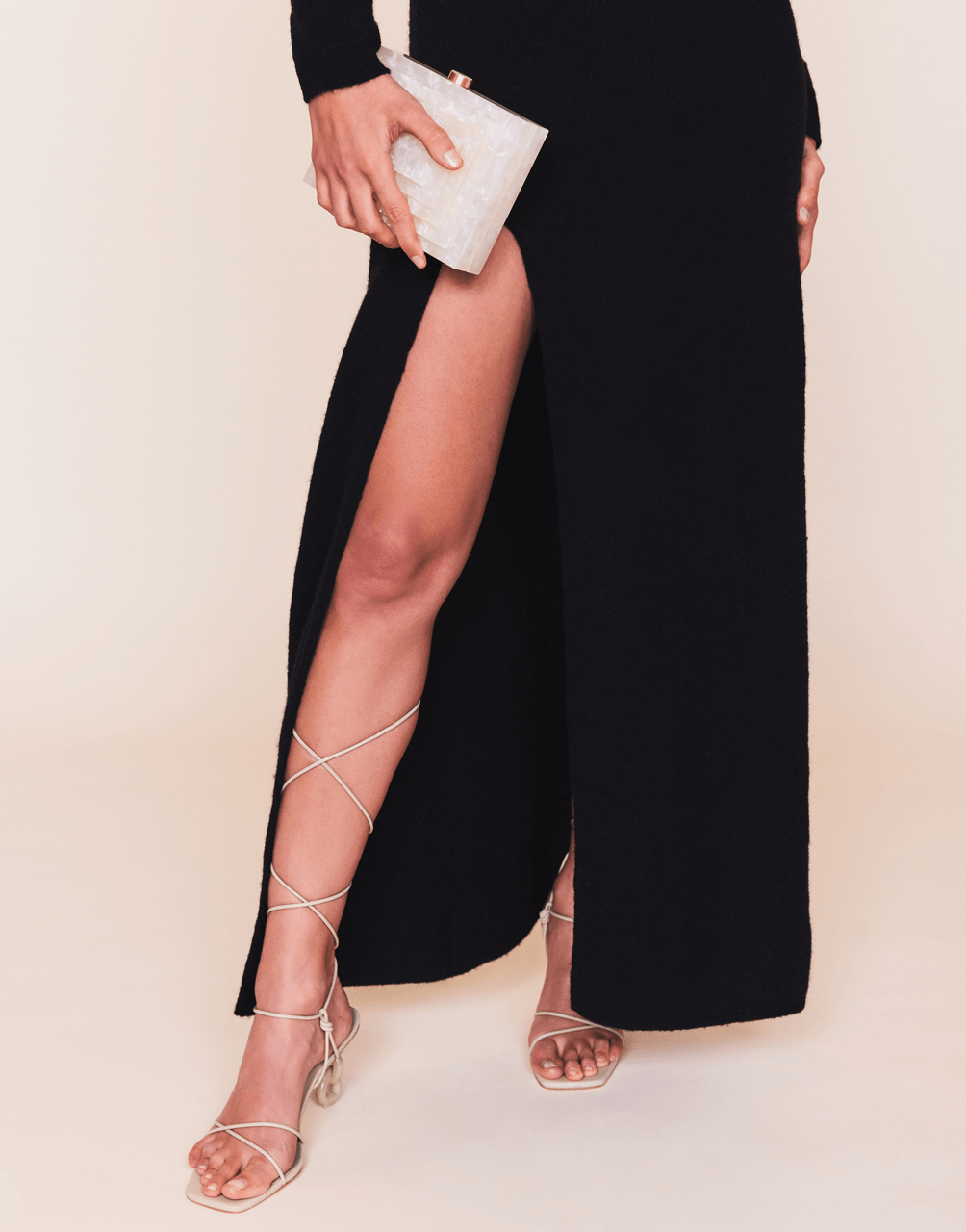 CULT GAIA-Logan Clutch-PEARL