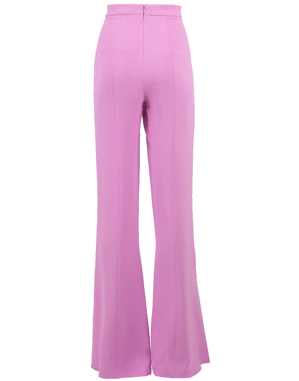CUSHNIE-Flared Pant with Slits-