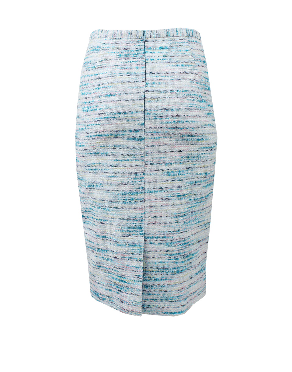 CYNTHIA ROSE-Tweed Pencil Skirt-MULTI
