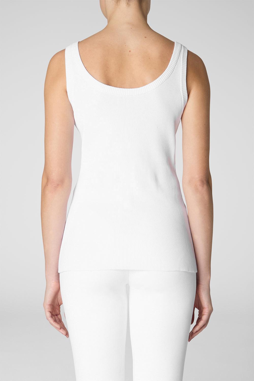 Scoop Neck Ribbed Tank-OPTICLWH-XS-CLOTHINGTOPTANK-DEL CORE