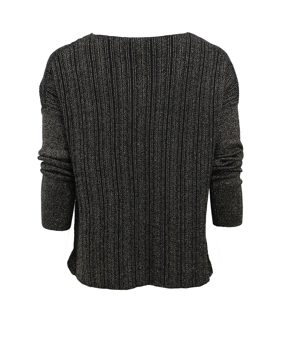 DEREK LAM 10 CROSBY-Cross Front Sweater-