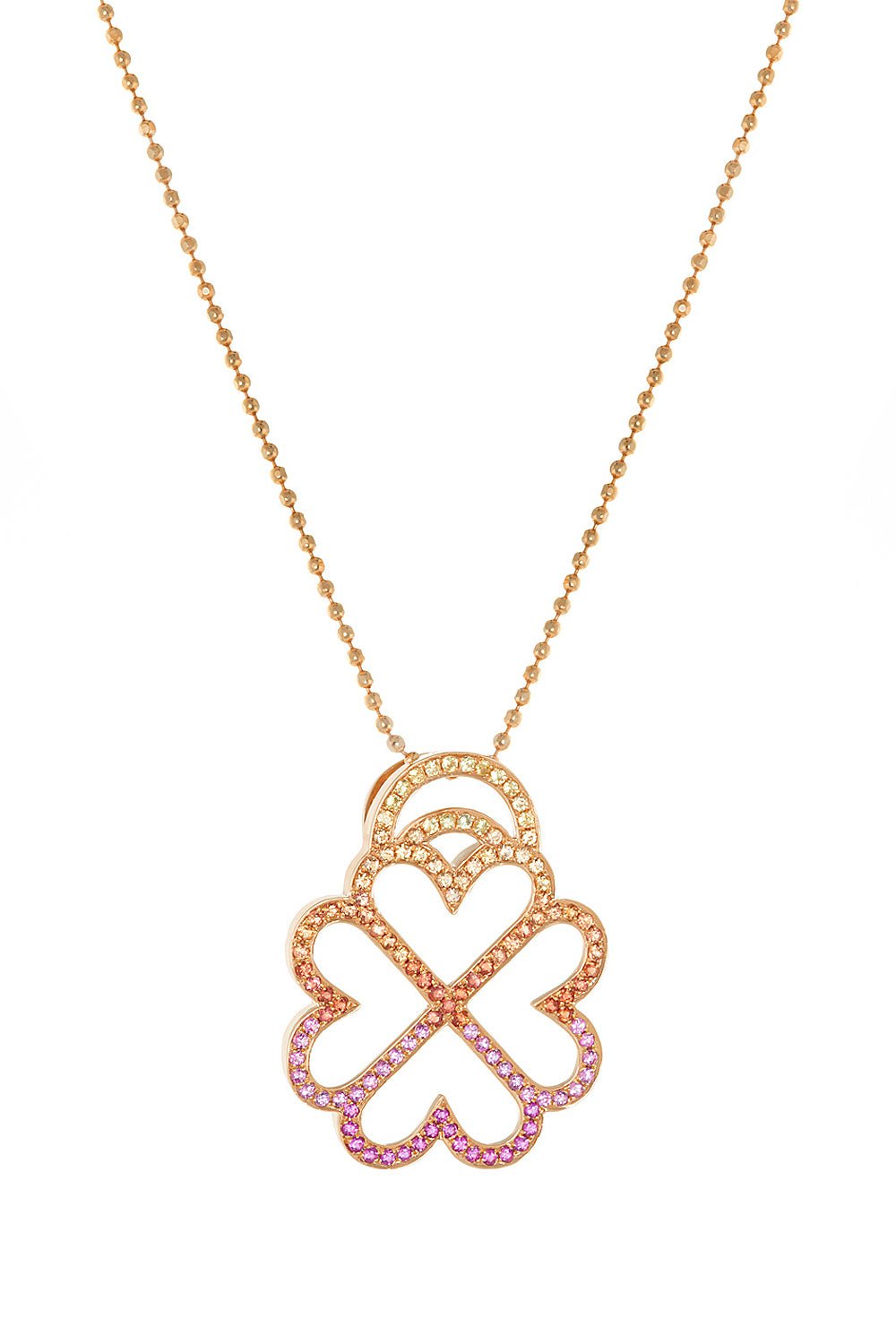 DEVON WOODHILL-Clover Charm-YELLOW GOLD