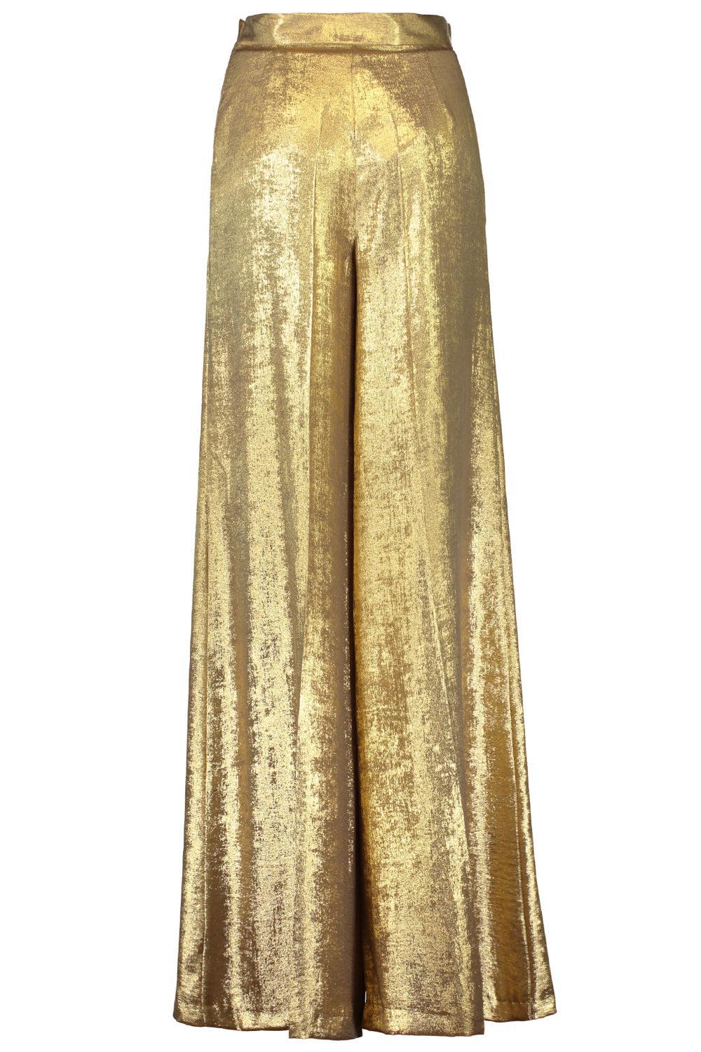 Hailey Pant-GOLD-36-CLOTHINGPANTEVENING-DMN PARIS