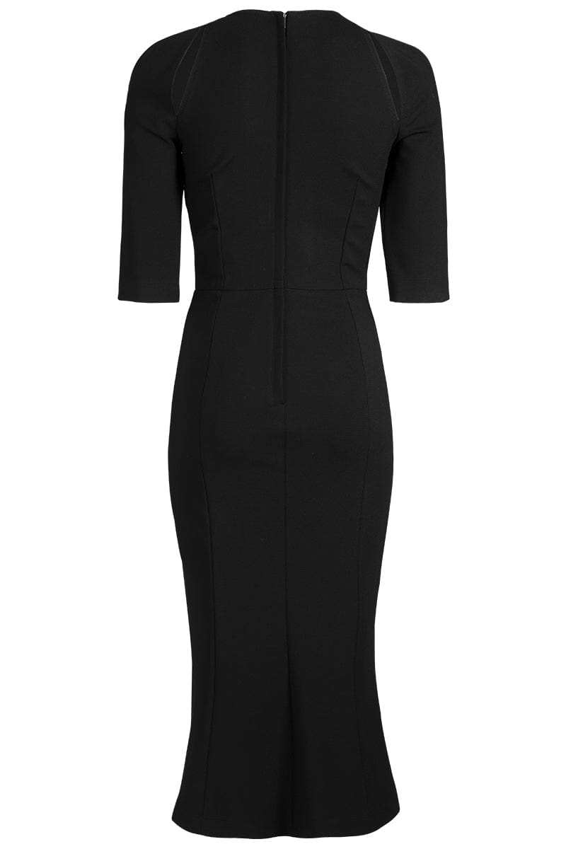 DOLCE & GABBANA-V-Neckline Dress-