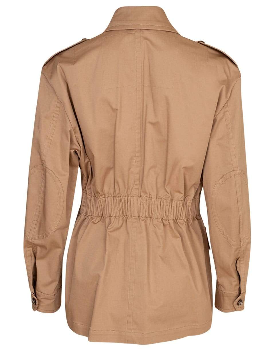DOLCE & GABBANA-Elastic Waist Colonial Jacket-