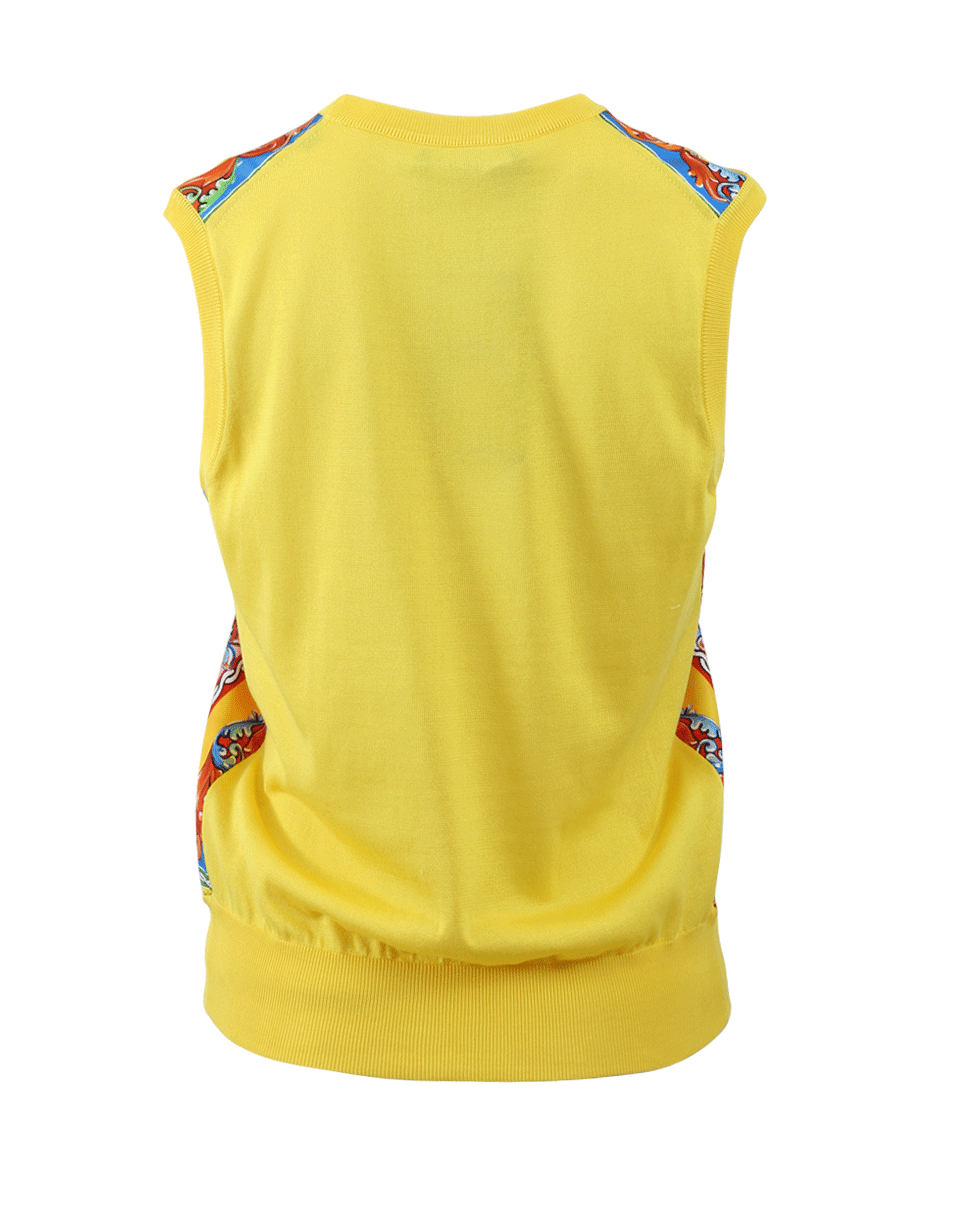 DOLCE & GABBANA-Caretto Silk Shell-