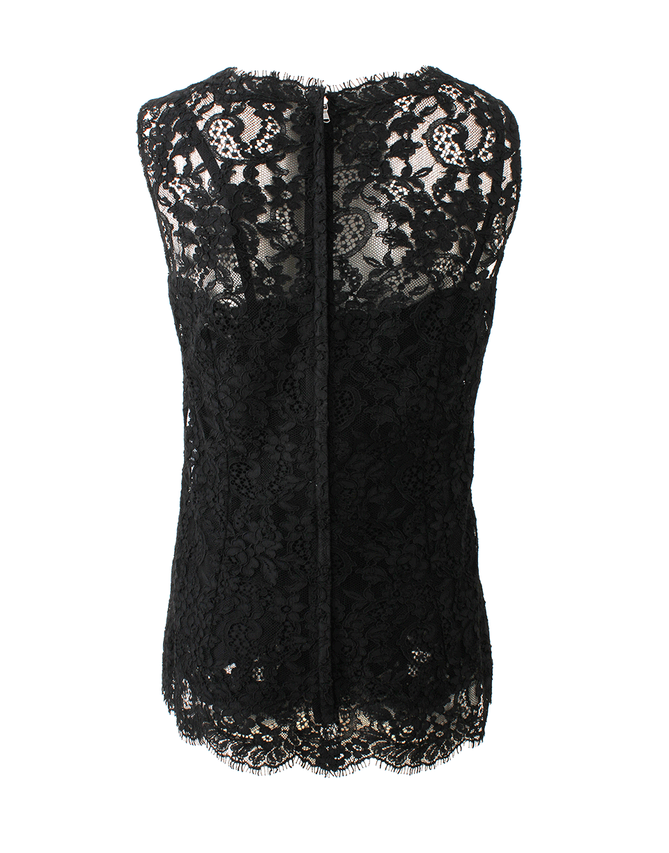 DOLCE & GABBANA-Fitted Lace Cami-