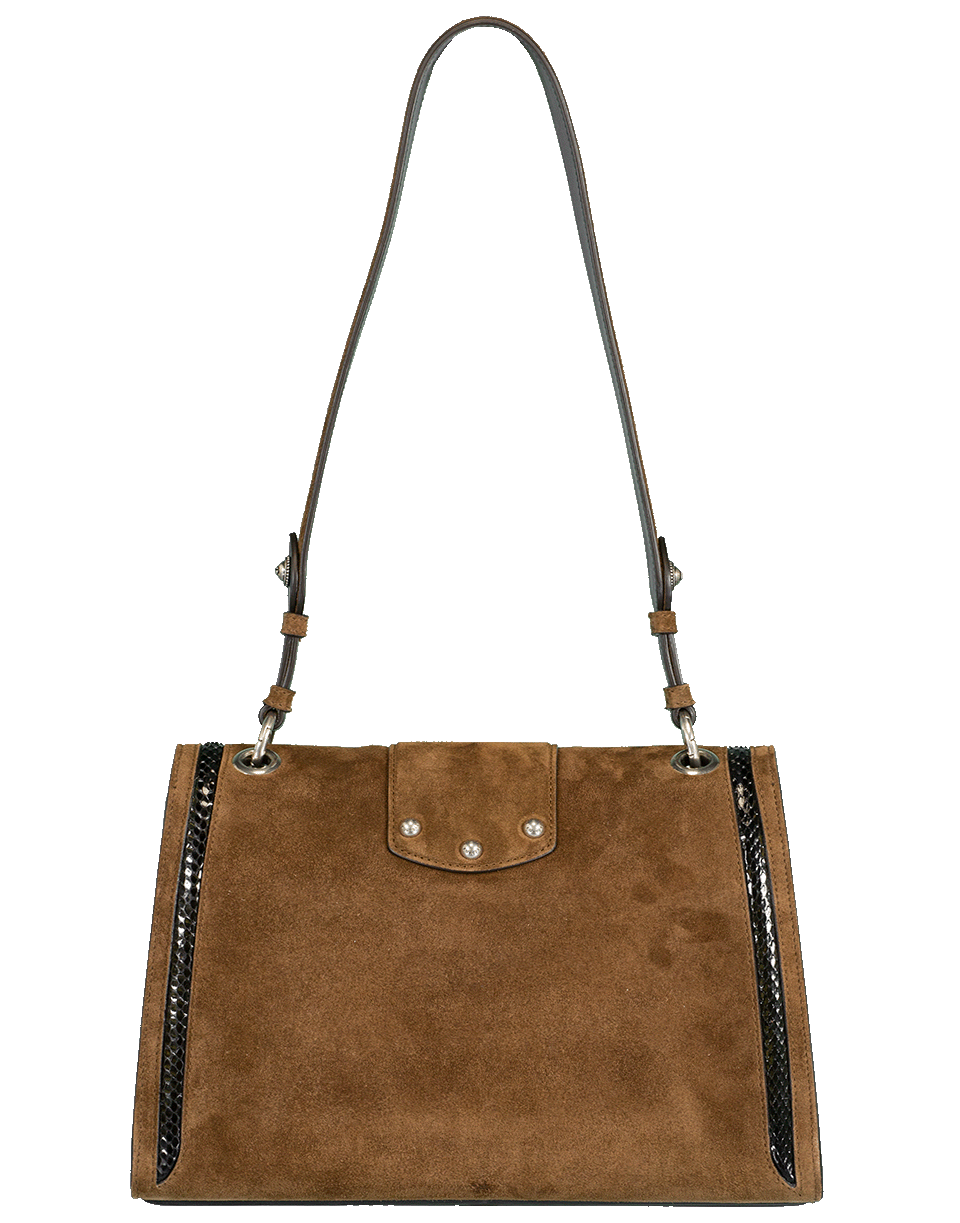 DOLCE & GABBANA-DG Amore Top Handle Shoulder Bag-HAZL/BLK