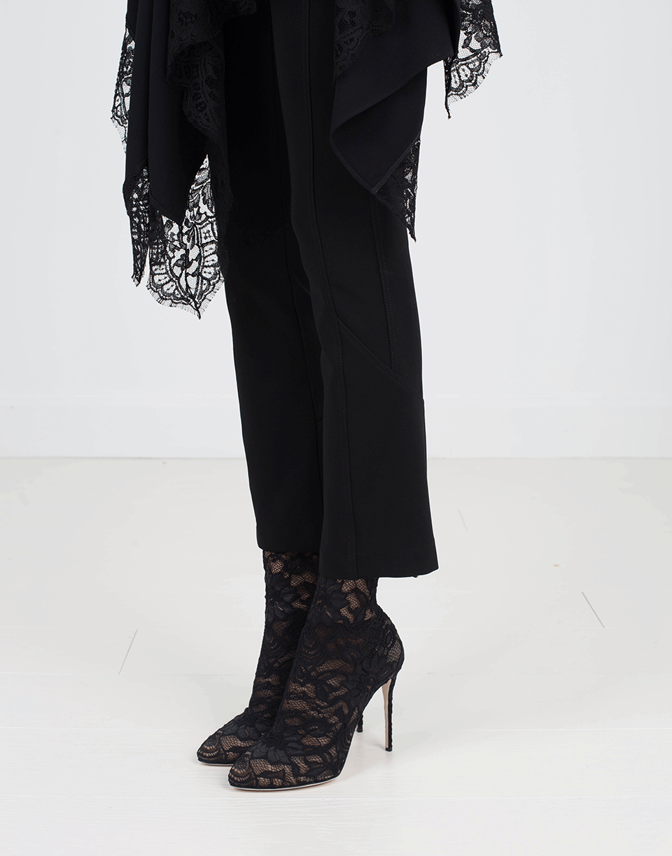 DOLCE & GABBANA-Stretch Lace Bootie-