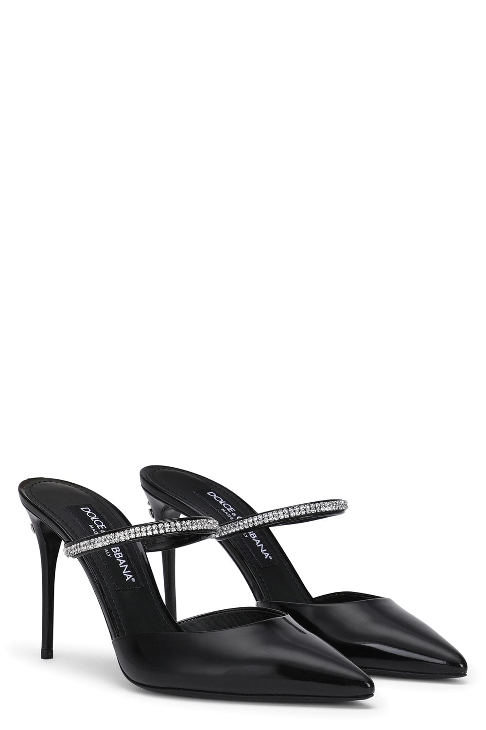 DOLCE & GABBANA-Cardinale Patent Mule-