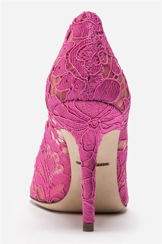 DOLCE & GABBANA-Belucci Lace Pump-