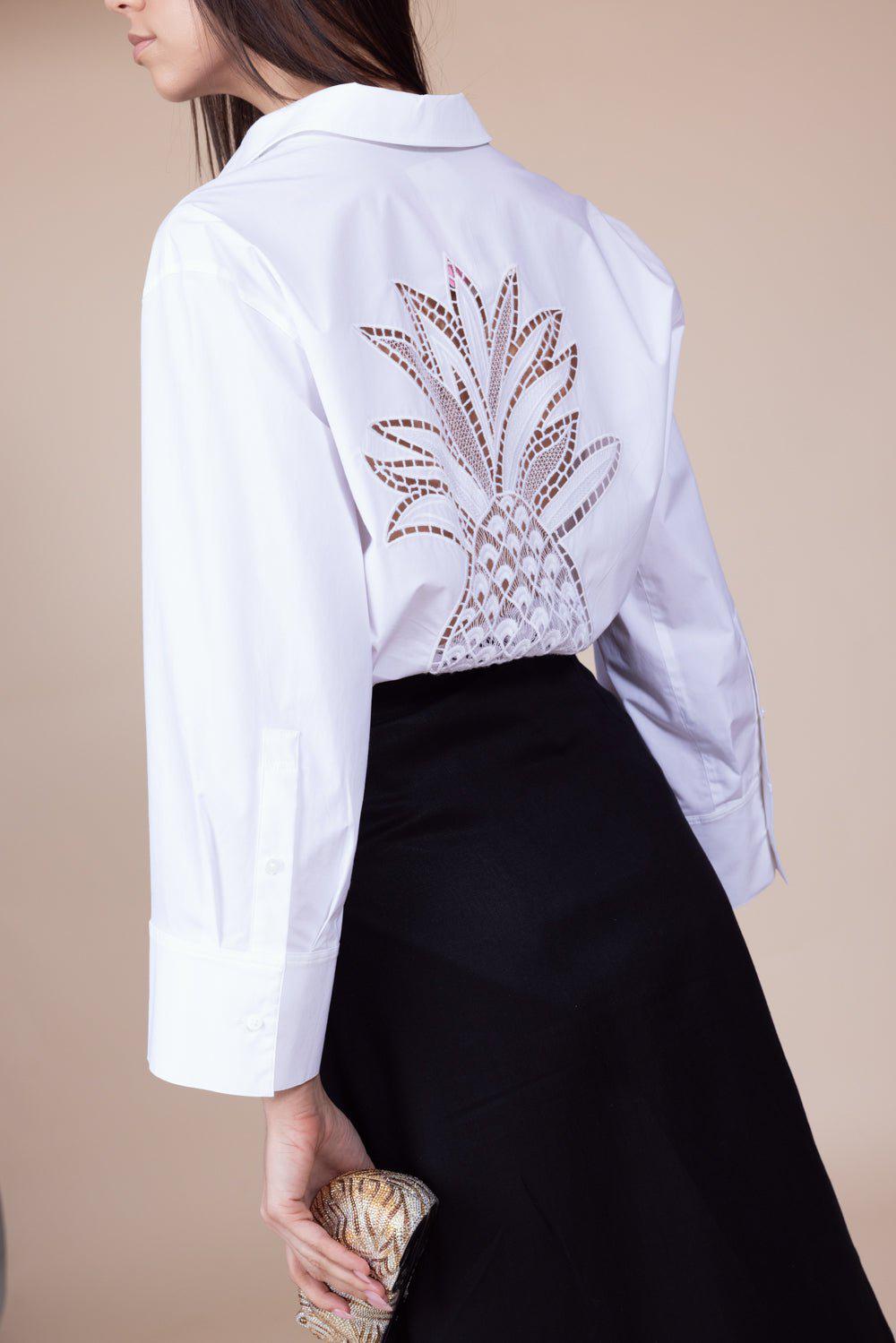 DOROTHEE SCHUMACHER-Poplin Power Blouse-