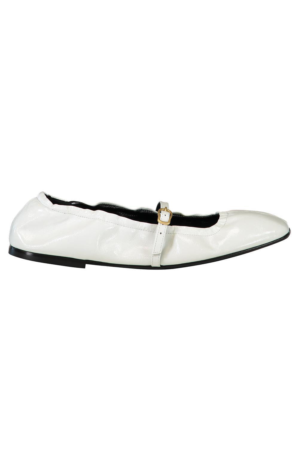 Modern Ease Flat-PURE WHT-37-SHOEBALLET FLA-DOROTHEE SCHUMACHER