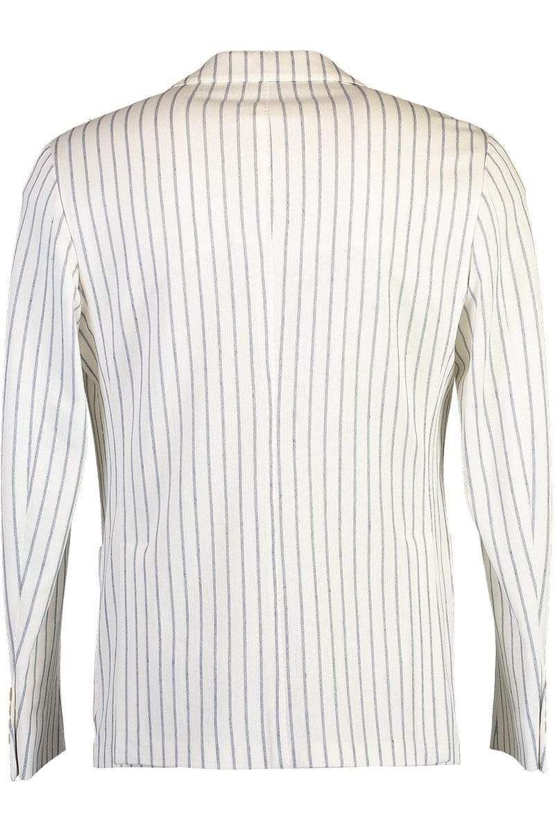 ELEVENTY-Sport Coat - Striped Denim-