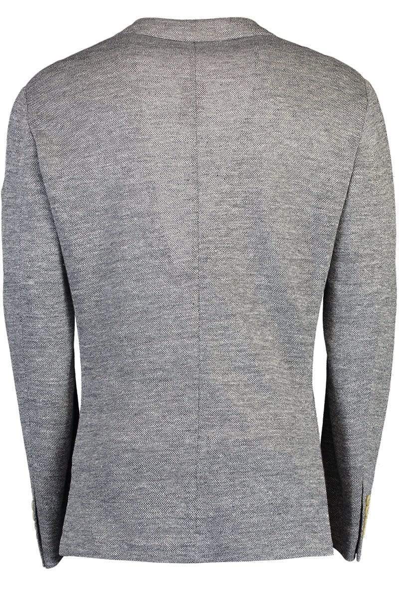 ELEVENTY-Classic Two Button Blazer - Grey-