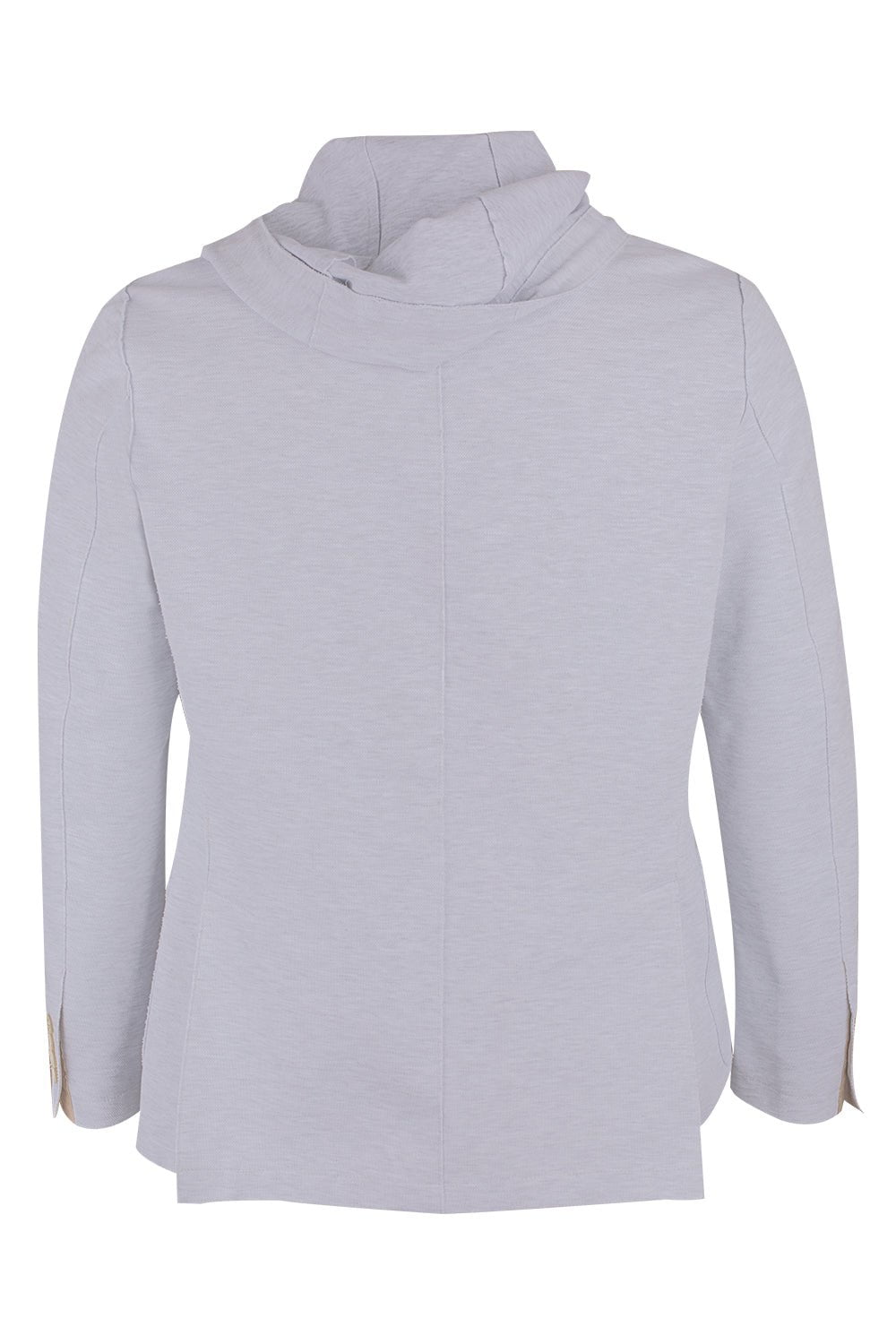 ELEVENTY-Hooded Buttoned Jacket - Grey-