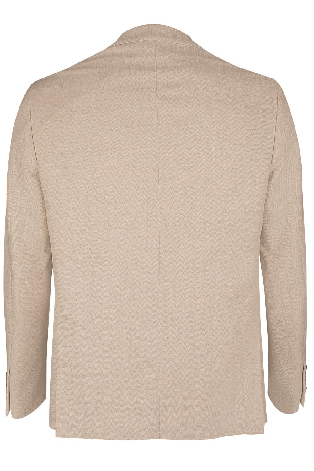 ELEVENTY-Single Breasted Rolled Three-Button Jacket - Sand-