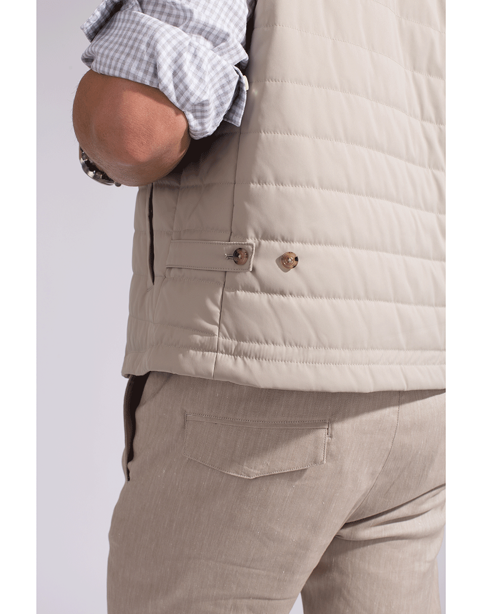 ELEVENTY-Nylon Button Vest-