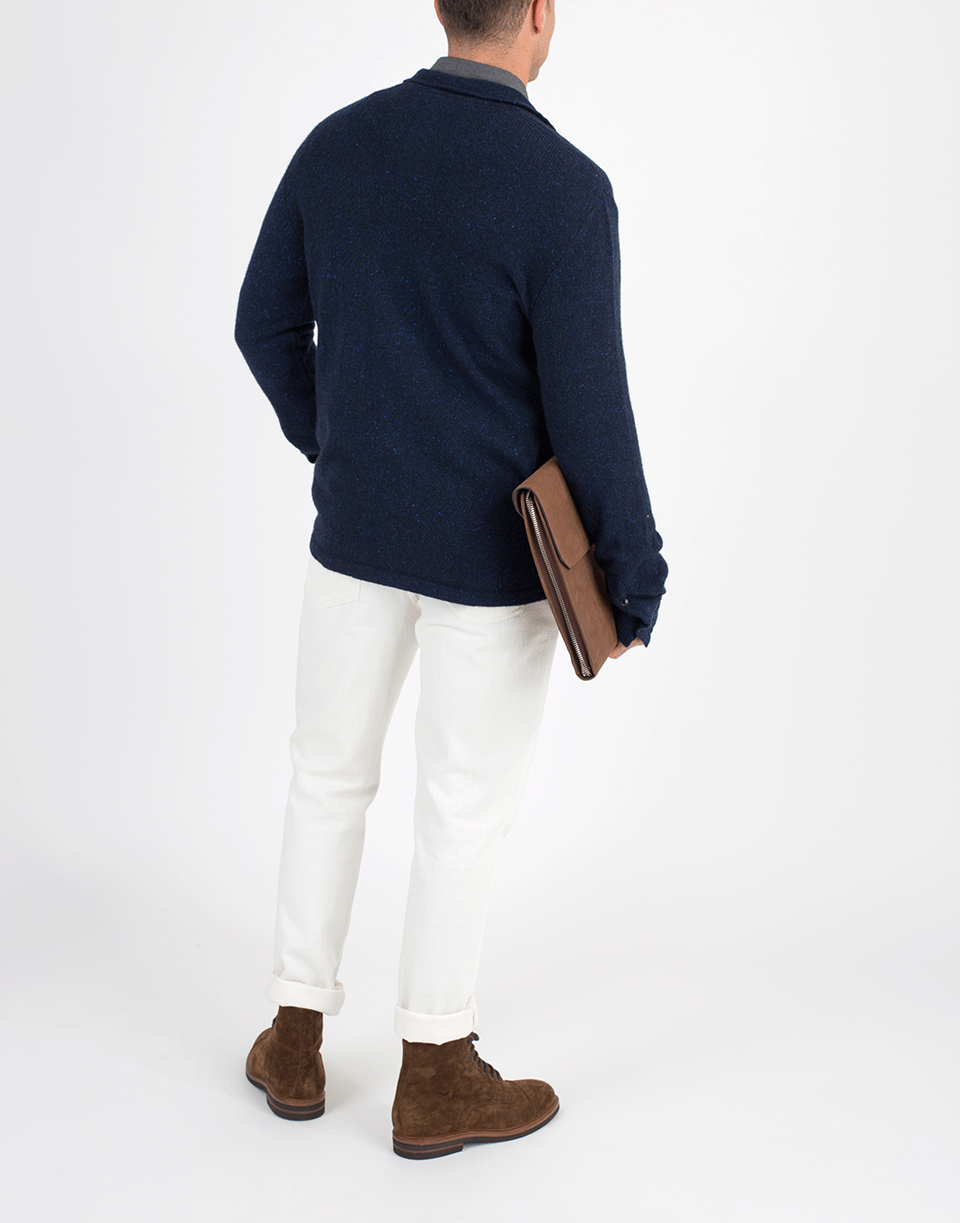 ELEVENTY-Western Cashmere Shirt-