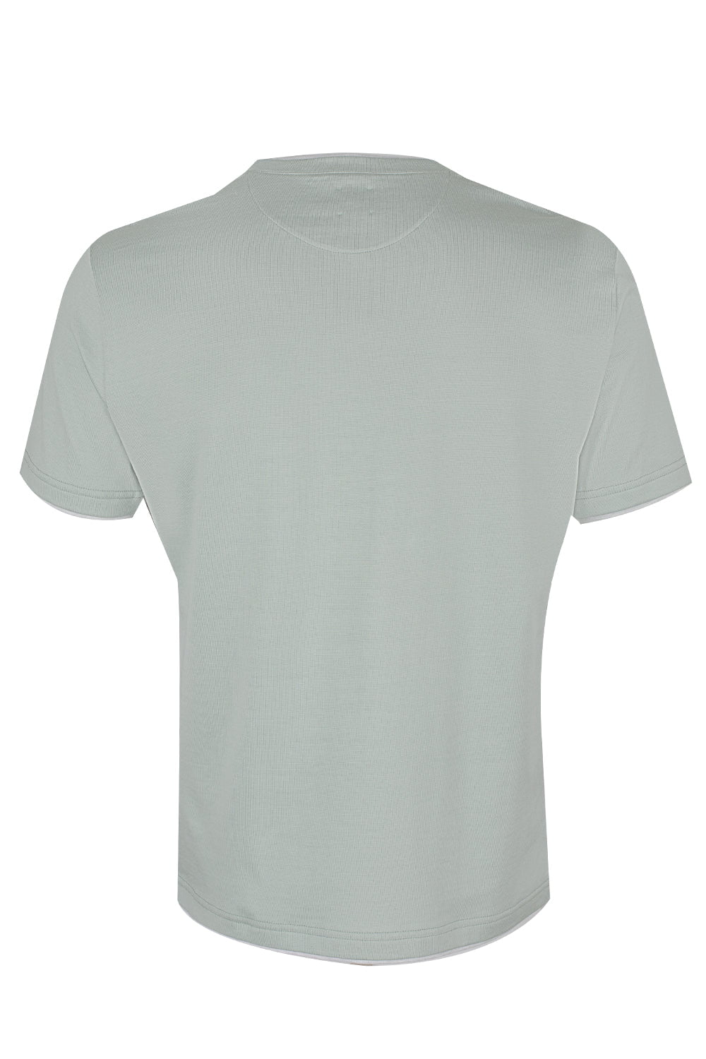 ELEVENTY-Giza Tee - Sage Gray-