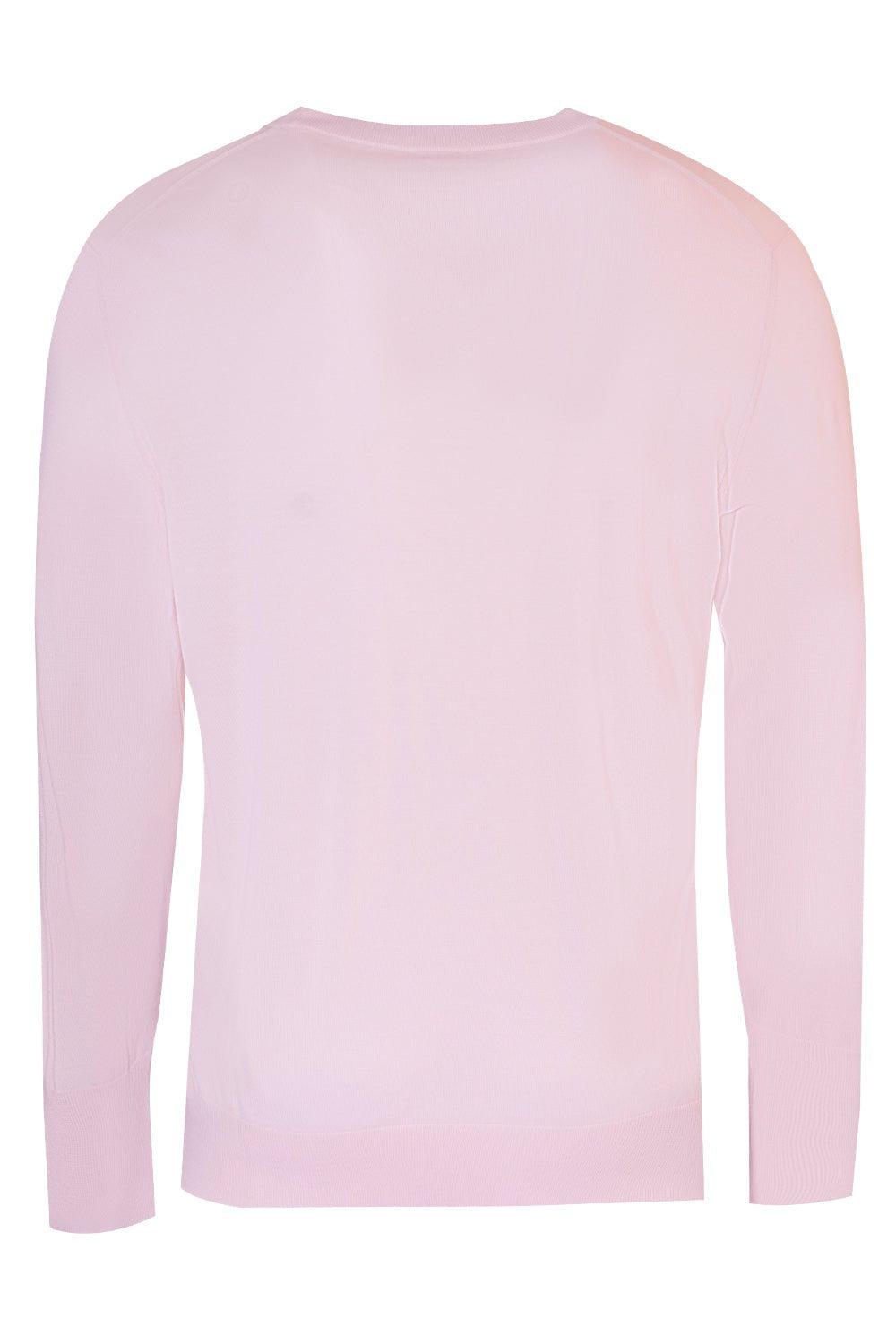 ELEVENTY-Round Neck Sweater - Cipria-