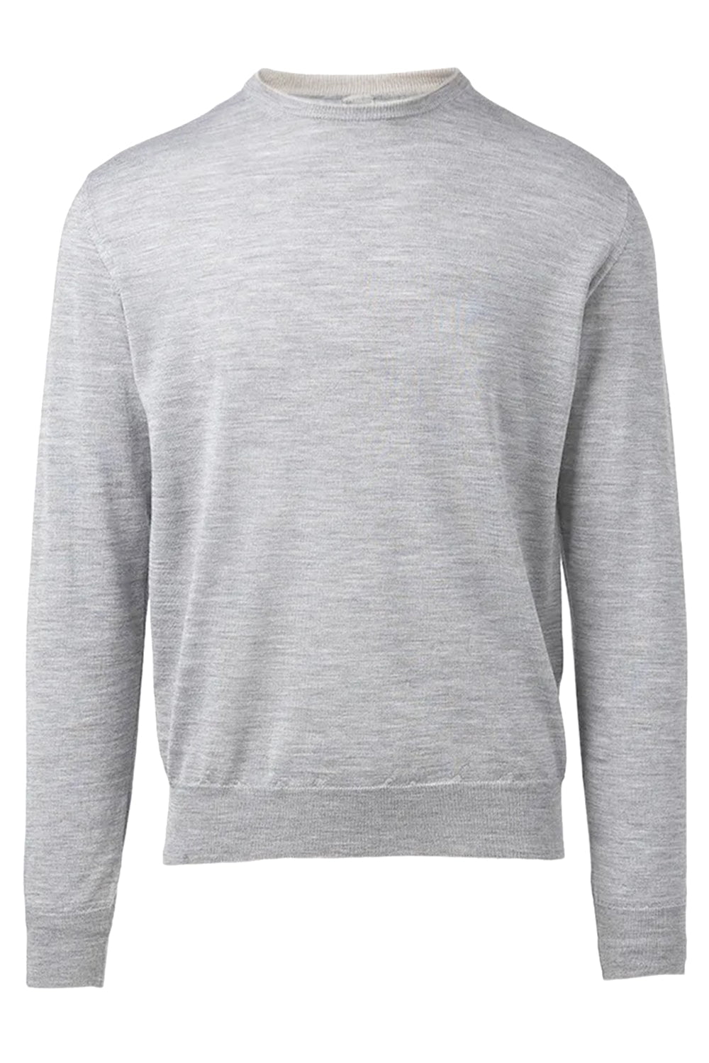 ELEVENTY-Crewneck Sweater - Gray Sand-