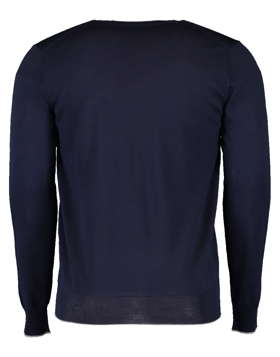 ELEVENTY-Fine Guage V-Neck Sweater-