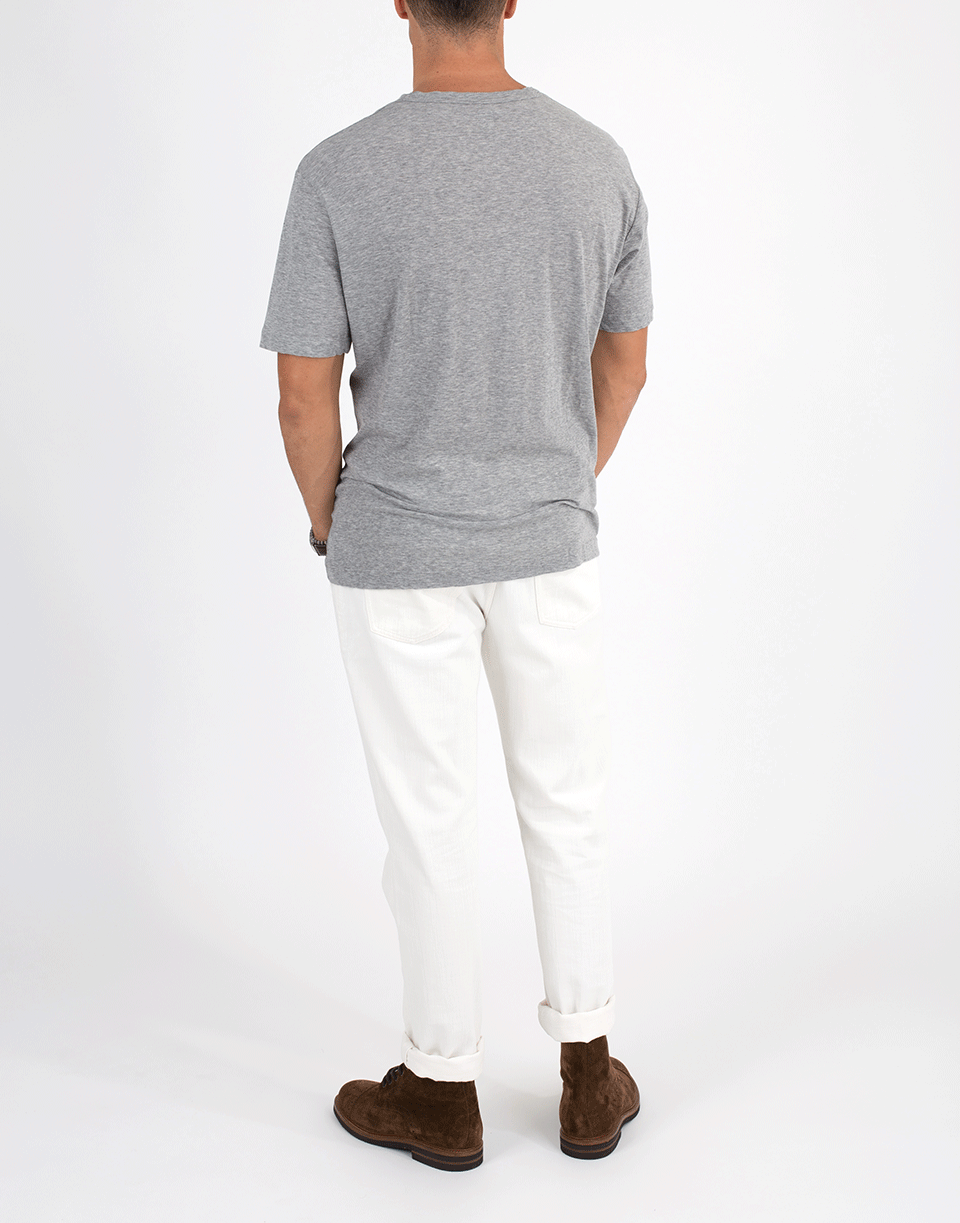 ELEVENTY-Grey Crew Tee-