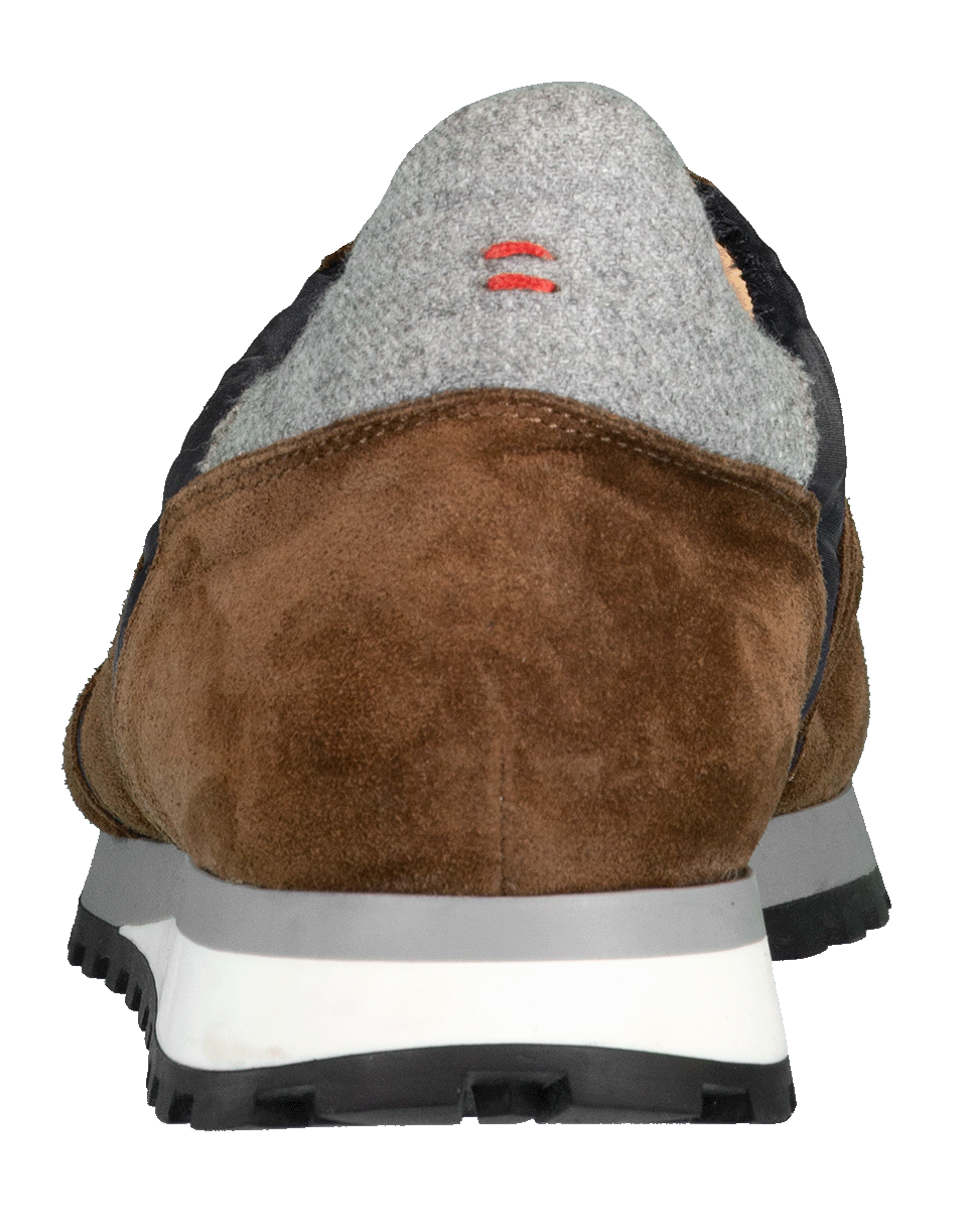 ELEVENTY-Suede and Nylon Sneakers-