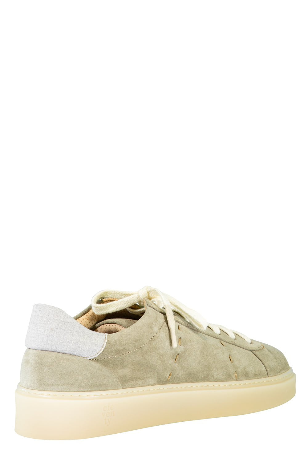ELEVENTY-Suede Sneaker - Miltitary-