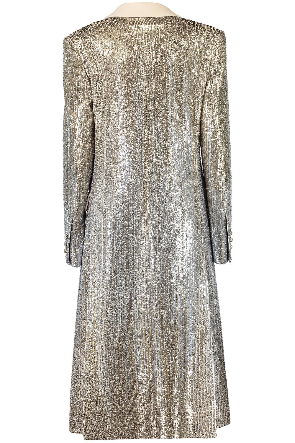 ELIE SAAB-Sequin Embroidered Coat-
