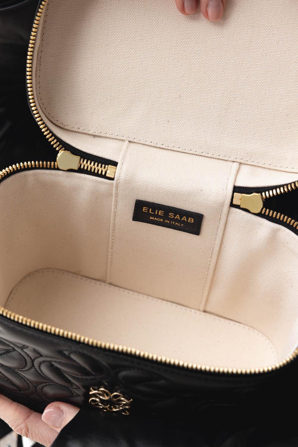 ELIE SAAB-Bucket Bag-BLACK