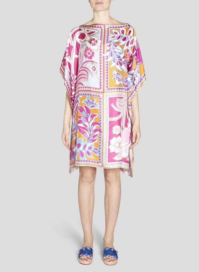 EMILIO PUCCI-Scarf Print Dress-